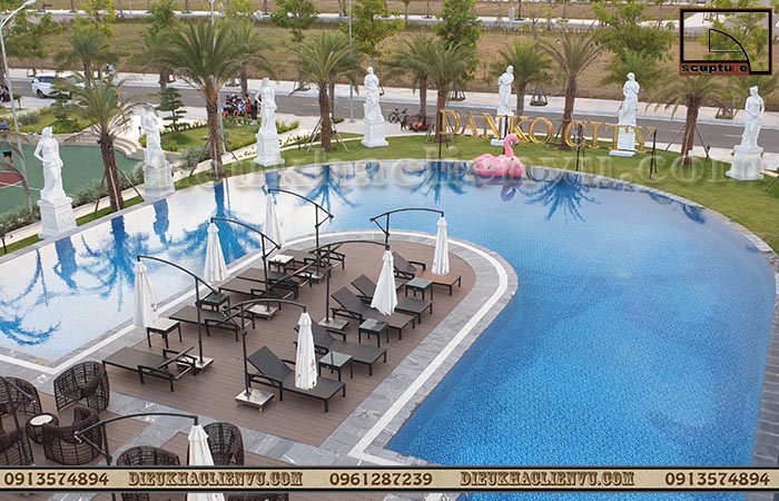 Ứng dụng của tượng c&ocirc; gái ch&acirc;u &Acirc;u